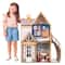 KidKraft Modern Charm Wooden Dollhouse with Open & Close Front & 7 Accessories